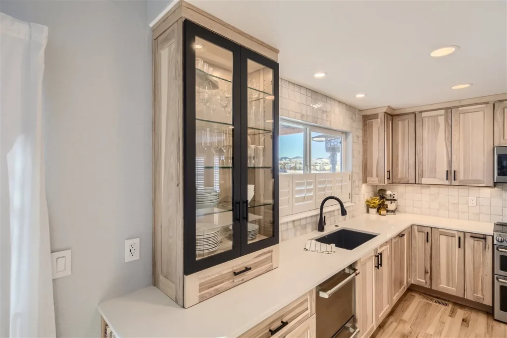 Open Shelving vs. Upper Cabinets